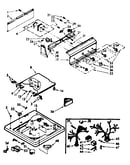 Top and console assembly