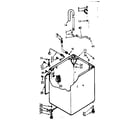 Kenmore 1107204001 cabinet parts diagram