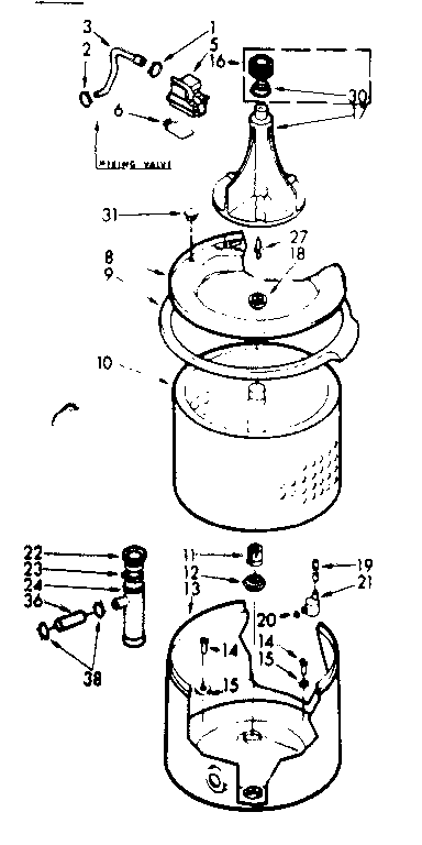 Tub and basket assembly