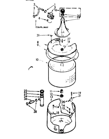 Tub and basket assembly