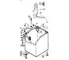 Kenmore 1107204101 cabinet parts diagram