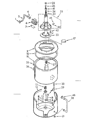 Tub and basket assembly