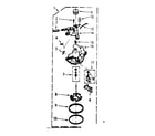 Kenmore 1107204301 pump assembly diagram