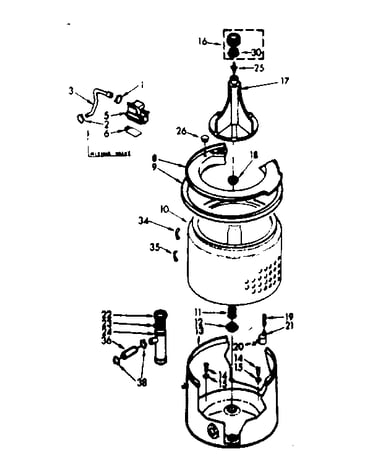 Tub and basket assembly