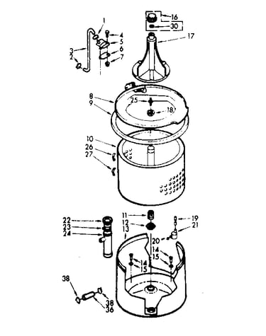 Tub and basket assembly