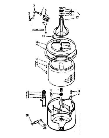 Tub and basket assembly