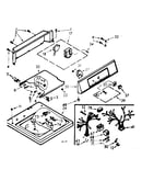Top and console assembly