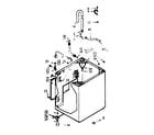 Kenmore 1107204402 cabinet parts diagram