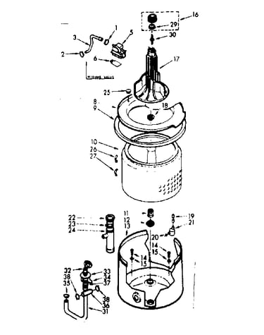 Tub and basket assembly