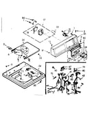 Top and console assembly