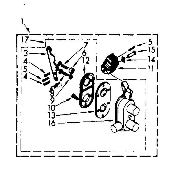 Two way valve assembly