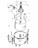 Tub and basket asm