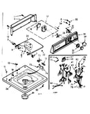 Top and console assembly