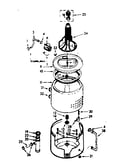 Tub and basket assembly