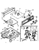 Top and console assembly