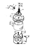 Tub and basket asm