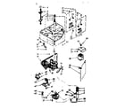 Kenmore 1107205703 drive system diagram