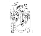 Kenmore 1107205801 cabinet parts diagram