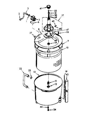 Tub and basket assembly