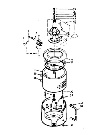 Tub and basket assembly