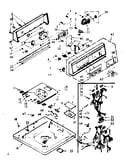 Top & console assembly