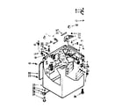 Kenmore 1107205903 cabinet parts diagram