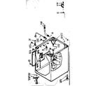 Kenmore 1107215621 cabinet parts diagram