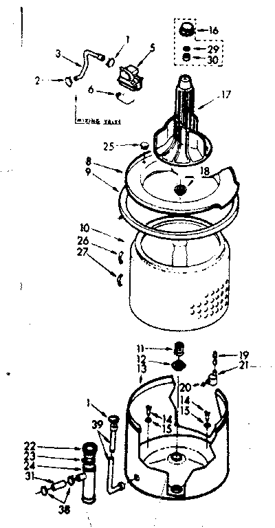 Tub and basket assembly