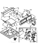 Top and console assembly