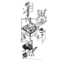 Kenmore 1107214631 drive system diagram