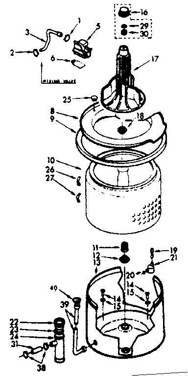 TUB & BASKET ASSEMBLY