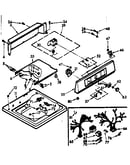 Top & console assembly