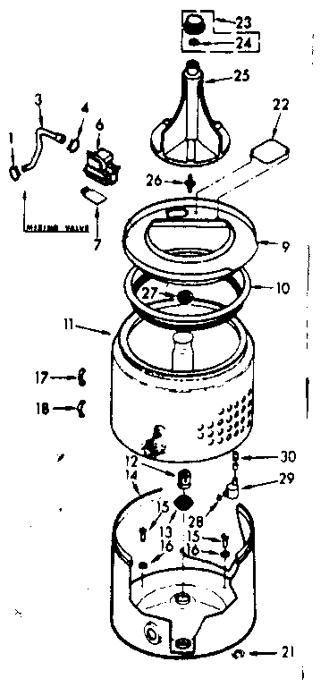 TUB & BASKET ASSEMBLY