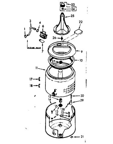 Tub & basket assembly