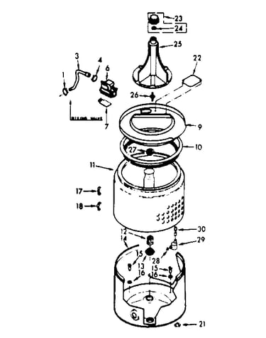 Tub & basket assembly