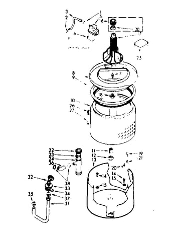 Tub & basket assembly