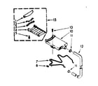 Kenmore 1107333901 filter assembly diagram
