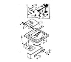 Kenmore 1107333901 top and console assembly diagram