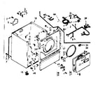 Kenmore 1107357620 cabinet assembly diagram