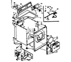 Kenmore 11076410100 machine sub-assembly diagram