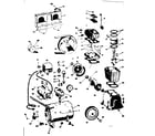 Craftsman 106153683 replacement parts diagram
