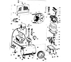 Craftsman 106153740 replacement parts diagram