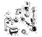 Craftsman 106179680 replacement parts diagram