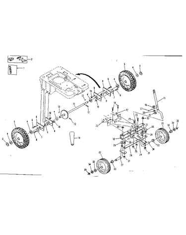 Wheel and axle assembly