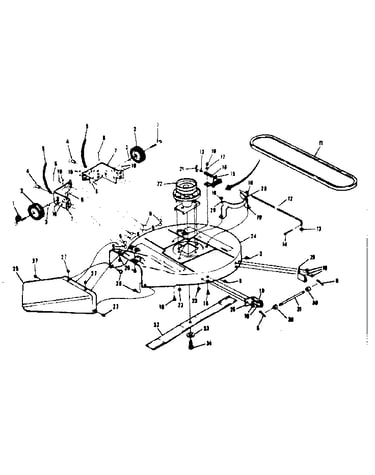 Mower deck