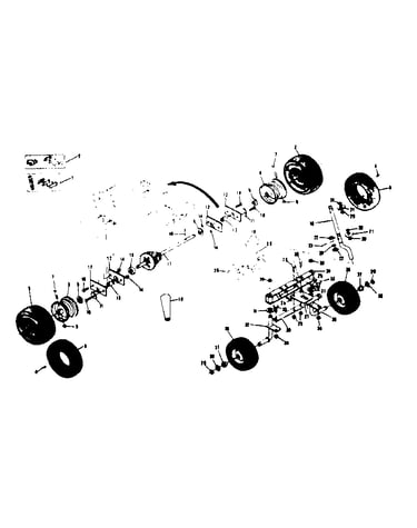 Wheel and axle assembly