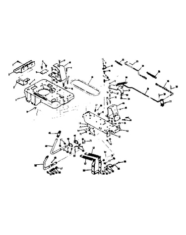 Rear pan and housing snubber