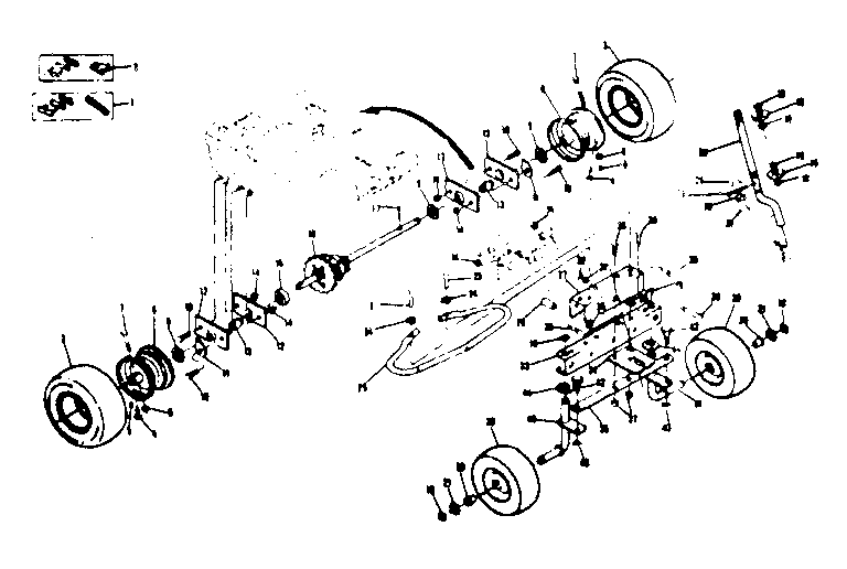 WHEEL AND AXLE ASSEMBLY