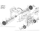 Craftsman 13196850 wheel and axle assembly diagram
