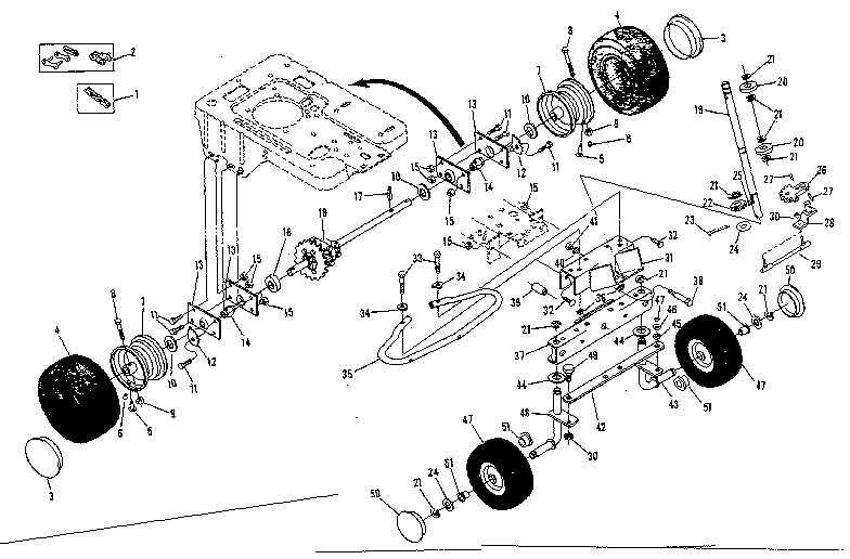 Wheel and axle assembly